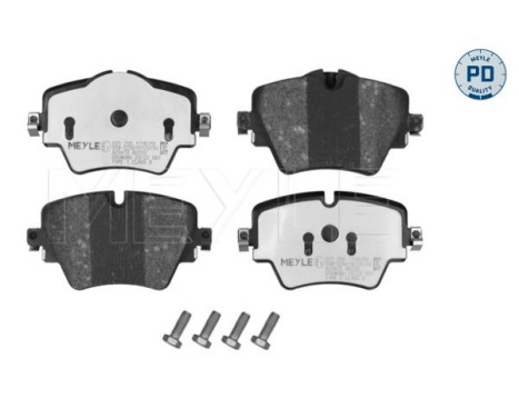 Brake Pad Set, disc brake MEYLE-PD Quality 025 256 1718/PD, Image 3