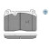 Brake Pad Set, disc brake MEYLE-PD Quality 025 256 4316/PD