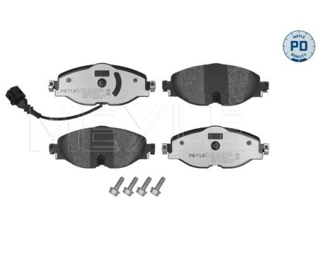 Brake Pad Set, disc brake MEYLE-PD Quality 025 256 8320/PD, Image 3