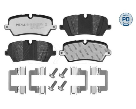 Brake Pad Set, disc brake MEYLE-PD Quality 025 257 2016/PD, Image 2
