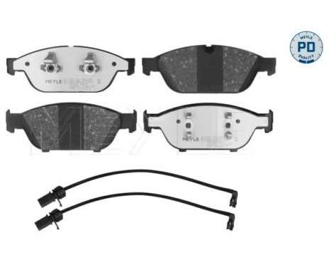 Brake Pad Set, disc brake MEYLE-PD Quality 025 261 5820/PD, Image 3