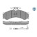 Brake Pad Set, disc brake MEYLE-PD Quality 025 290 7620/PD