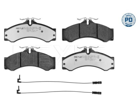 Brake Pad Set, disc brake MEYLE-PD Quality 025 290 7620/PD, Image 2