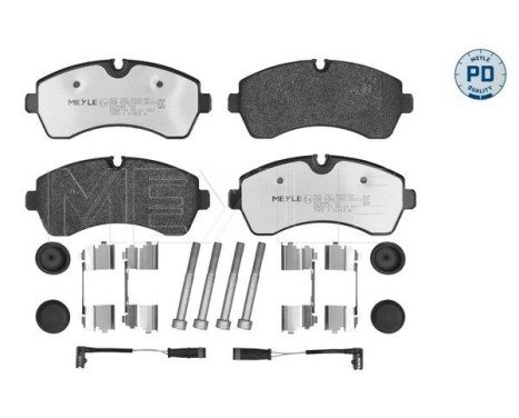 Brake Pad Set, disc brake MEYLE-PD Quality 025 292 0020/PD, Image 2