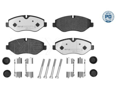 Brake Pad Set, disc brake MEYLE-PD Quality 025 292 2920/PD, Image 2