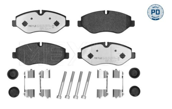 Brake Pad Set, disc brake MEYLE-PD Quality 025 292 2920/PD, Image 2