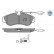 Brake Pad Set, disc brake MEYLE-PD Quality