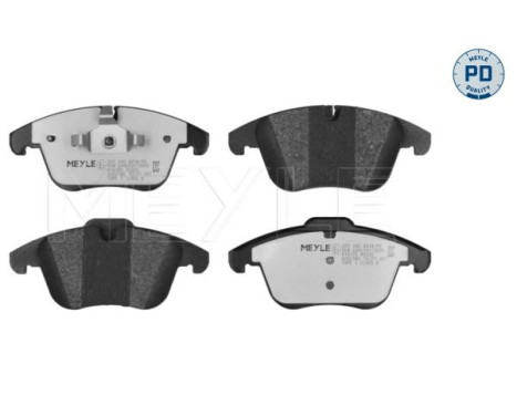 Brake Pad Set, disc brake MEYLE-PD Quality, Image 3