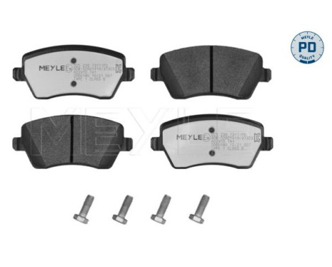 Brake Pad Set, disc brake MEYLE-PD Quality, Image 2