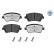 Brake Pad Set, disc brake MEYLE-PD Quality, Thumbnail 2