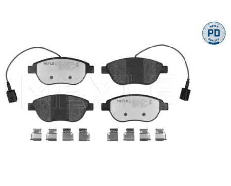 Brake Pad Set, disc brake MEYLE-PD Quality, Image 3