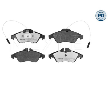 Brake Pad Set, disc brake MEYLE-PD Quality, Image 2