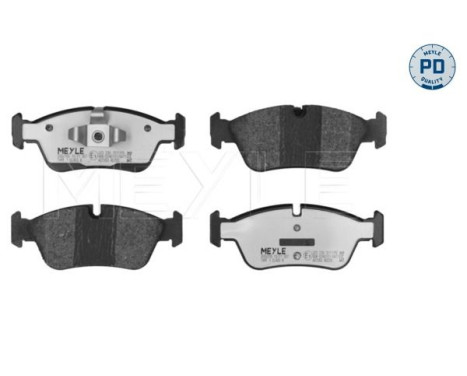 Brake Pad Set, disc brake MEYLE-PD Quality, Image 3