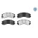 Brake Pad Set, disc brake MEYLE-PD Quality, Thumbnail 3