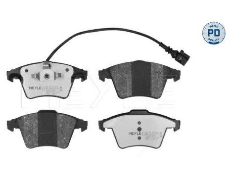 Brake Pad Set, disc brake MEYLE-PD Quality, Image 3