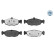 Brake Pad Set, disc brake MEYLE-PD Quality, Thumbnail 3