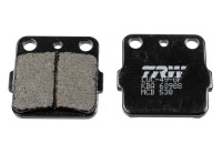Brake Pad Set, disc brake Organic Allround MCB538 TRW