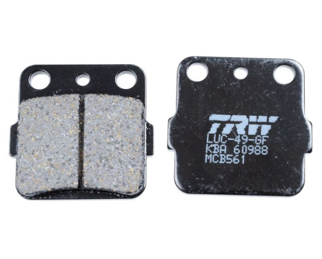 Brake Pad Set, disc brake Organic Allround MCB561 TRW