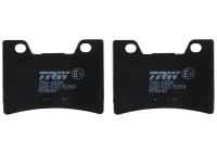 Brake Pad Set, disc brake Organic Allround MCB642 TRW