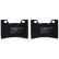 Brake Pad Set, disc brake Organic Allround MCB642 TRW