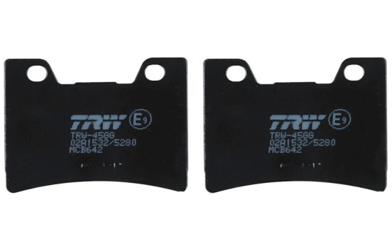 Brake Pad Set, disc brake Organic Allround MCB642 TRW