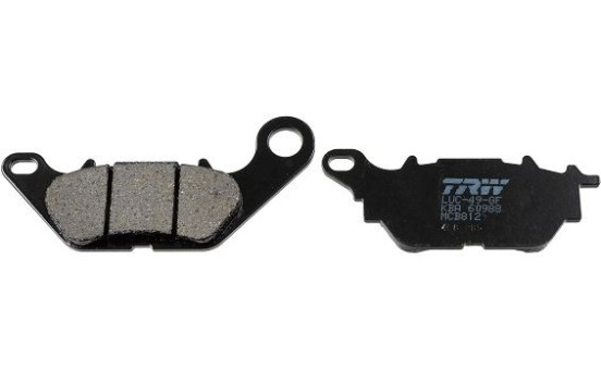 Brake Pad Set, disc brake Organic Allround MCB812 TRW