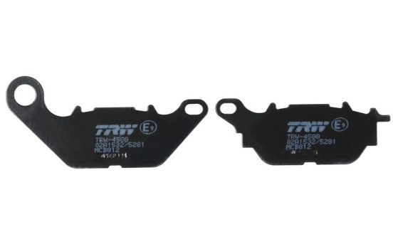 Brake Pad Set, disc brake Organic Allround MCB812 TRW