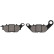 Brake Pad Set, disc brake Organic Allround MCB812 TRW, Thumbnail 4