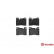 Brake Pad Set, disc brake P 06 002 Brembo, Thumbnail 2