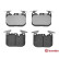 Brake Pad Set, disc brake P 06 008 Brembo, Thumbnail 2