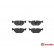 Brake Pad Set, disc brake P 06 011 Brembo, Thumbnail 2