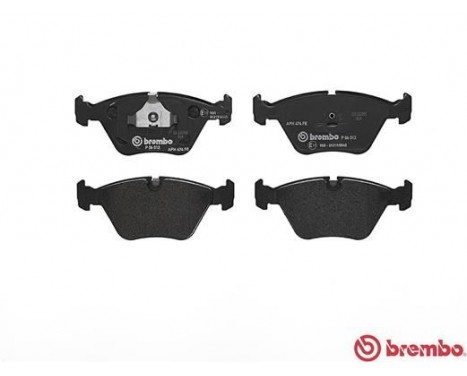 Brake Pad Set, disc brake P 06 012 Brembo, Image 2