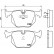 Brake Pad Set, disc brake P 06 016 Brembo, Thumbnail 2