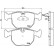 Brake Pad Set, disc brake P 06 021 Brembo, Thumbnail 2