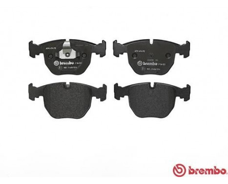 Brake Pad Set, disc brake P 06 021 Brembo, Image 3
