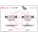 Brake Pad Set, disc brake P 06 021 Brembo, Thumbnail 3