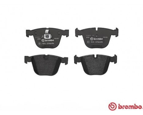 Brake Pad Set, disc brake P 06 026 Brembo, Image 2