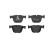 Brake Pad Set, disc brake P 06 026 Brembo, Thumbnail 3