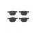 Brake Pad Set, disc brake P 06 039 Brembo, Thumbnail 3