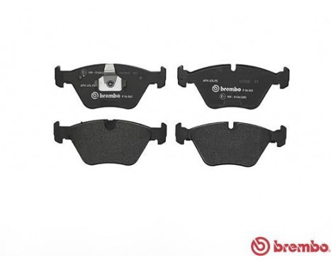 Brake Pad Set, disc brake P 06 043 Brembo, Image 2