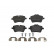 Brake Pad Set, disc brake P 06 051 Brembo, Thumbnail 2