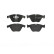 Brake Pad Set, disc brake P 06 055 Brembo, Thumbnail 3