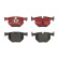 Brake pad set, disc brake P 06 056X Brembo, Thumbnail 4