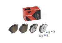 Brake pad set, disc brake P 06 064X Brembo