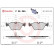 Brake Pad Set, disc brake P 06 065 Brembo, Thumbnail 3