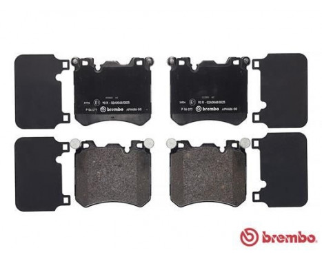 Brake Pad Set, disc brake P 06 077 Brembo, Image 2