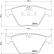 Brake Pad Set, disc brake P 06 081 Brembo, Thumbnail 3