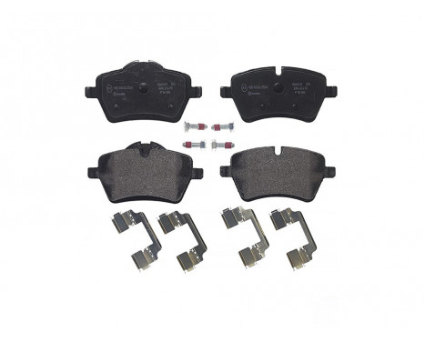 Brake Pad Set, disc brake P 06 086 Brembo