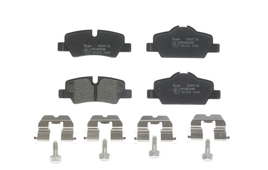 Brake Pad Set, disc brake P 06 090 Brembo