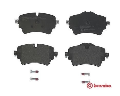 Brake Pad Set, disc brake P 06 092 Brembo, Image 2